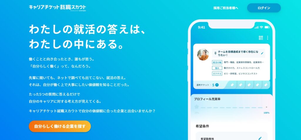 キャリアチケットスカウト